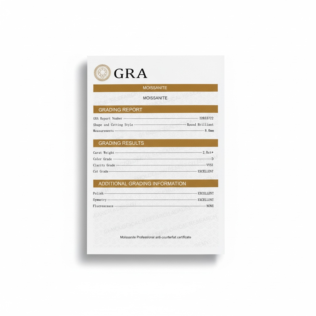 Halo Moissanite Earrings