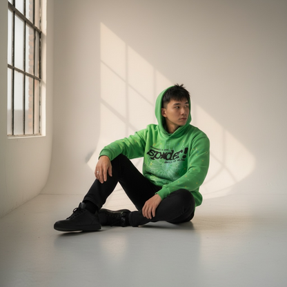 Green Spider Hoodie