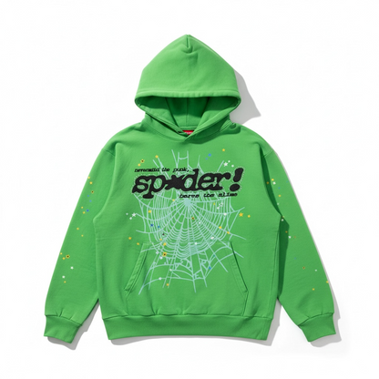 Green Spider Hoodie