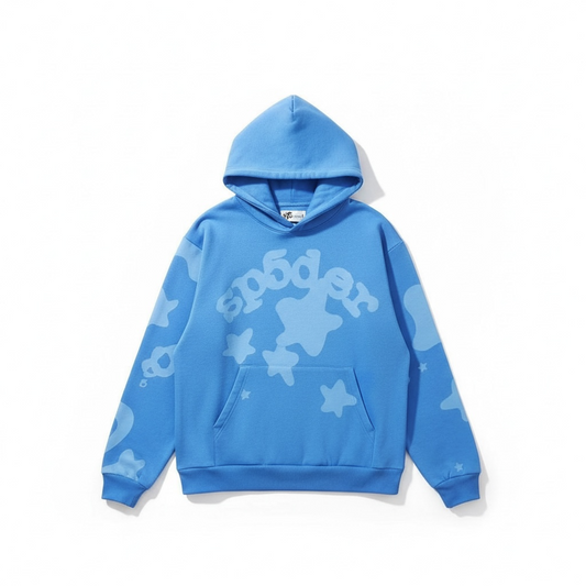 Light Blue SP5DER Hoodie