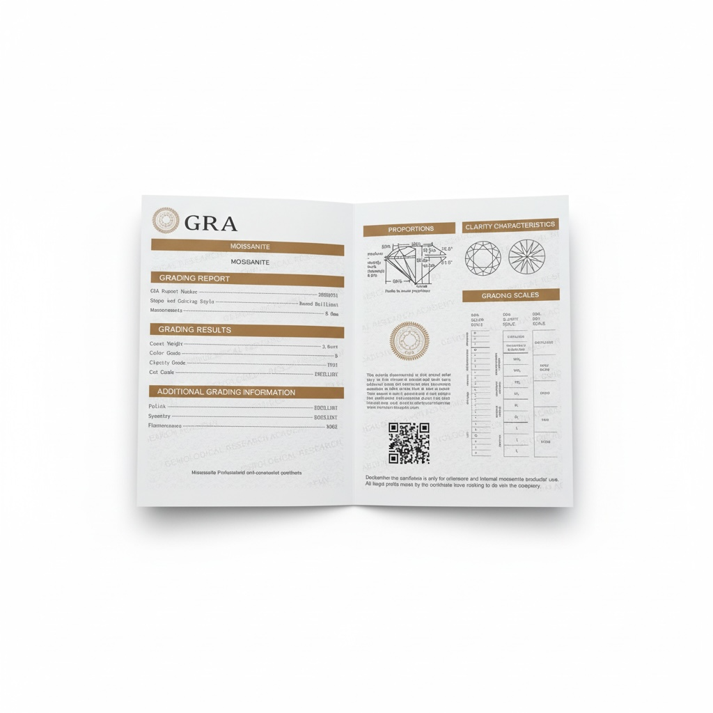 Halo Moissanite Earrings