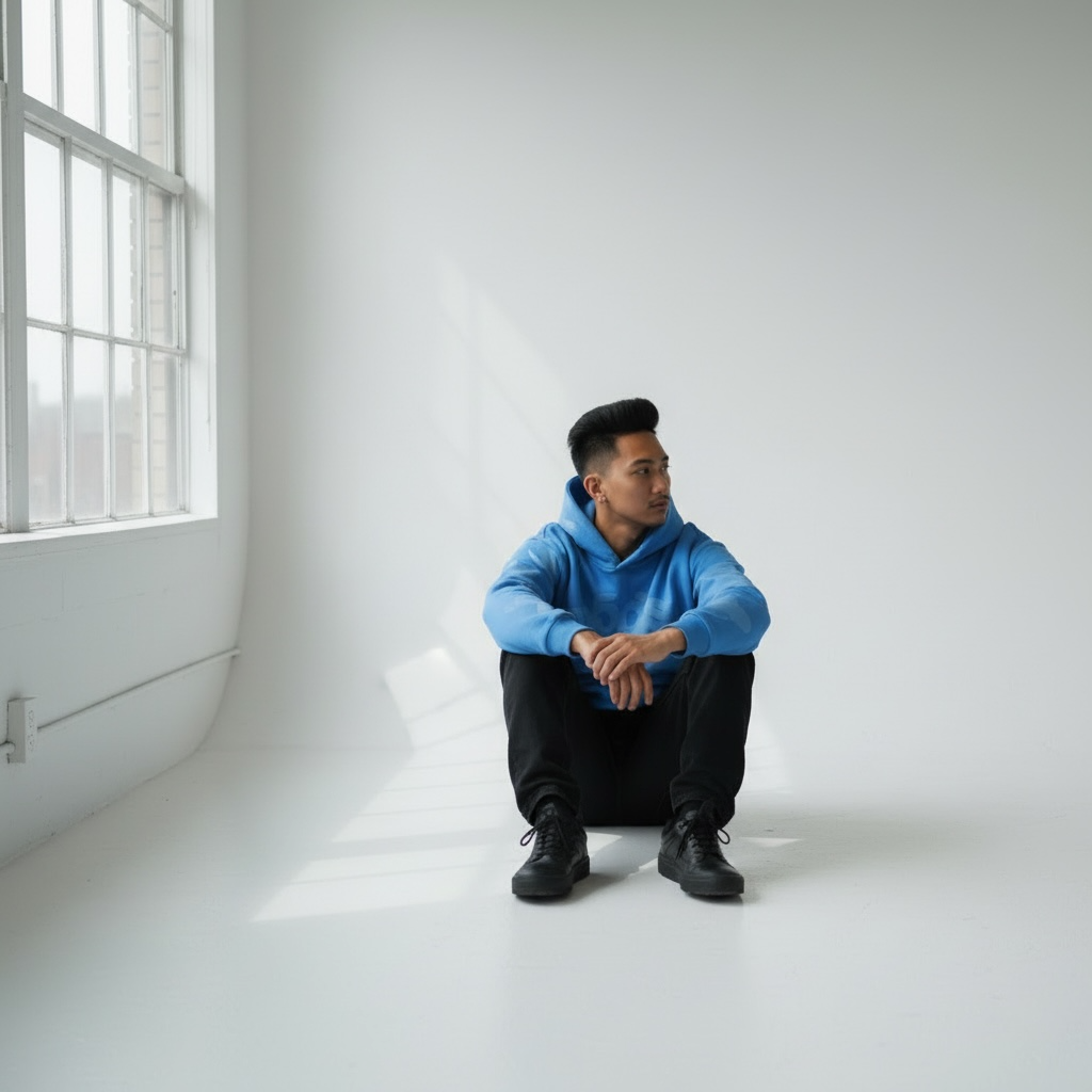 Light Blue SP5DER Hoodie