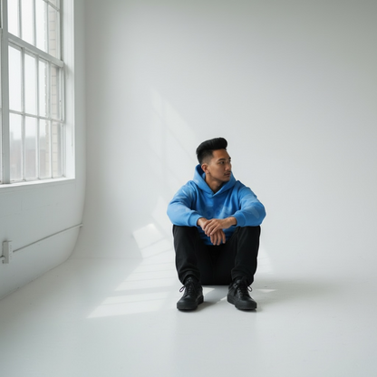 Light Blue SP5DER Hoodie